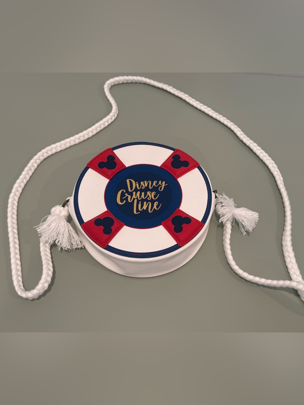 Disney Cruise Line Crossbody Bag - White, Red & Blue